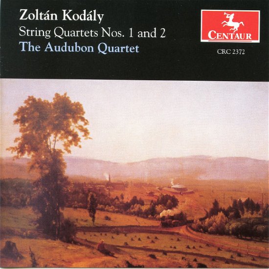 Cover for Kodaly / Audubon Quartet · String Quartets 1: I. and (CD) (1998)