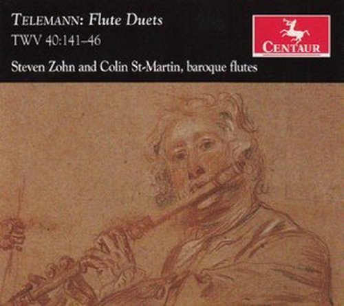 Flute Duets - Telemann / Zohn / St-martin - Musiikki - CENTAUR - 0044747310220 - tiistai 25. lokakuuta 2011