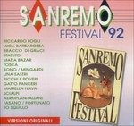 Cover for Aa. Vv. · Sanremo Festival 92 (CD) (1992)