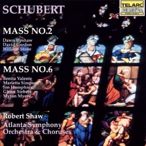 Cover for Schubert / Shaw / Aso · Masses 2 &amp; 6 (CD) (1990)