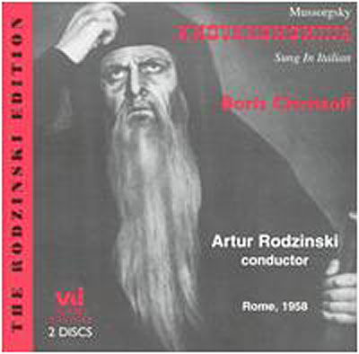 Cover for Mussorgsky · Khovanshcina (CD) (1995)