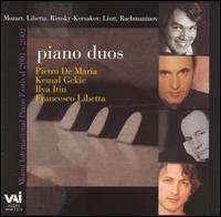 Francesco Libetta: Piano Duos - Libetta / De Maria / Itin / Geckic - Muzyka - VAI - 0089948121220 - 12 sierpnia 2003