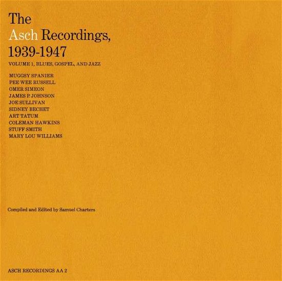Cover for Asch 1939-1947 1: Blues / Var (CD) (2012)