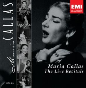 Cover for Maria Callas · Callas - the Live Recitals (CD) [Box set] (2010)