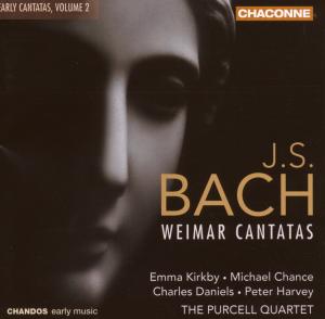 Early Cantatas 2 - Bach / Kirkby / Chance / Daniels / Harvey - Muziek - CHANDOS - 0095115074220 - 31 juli 2007