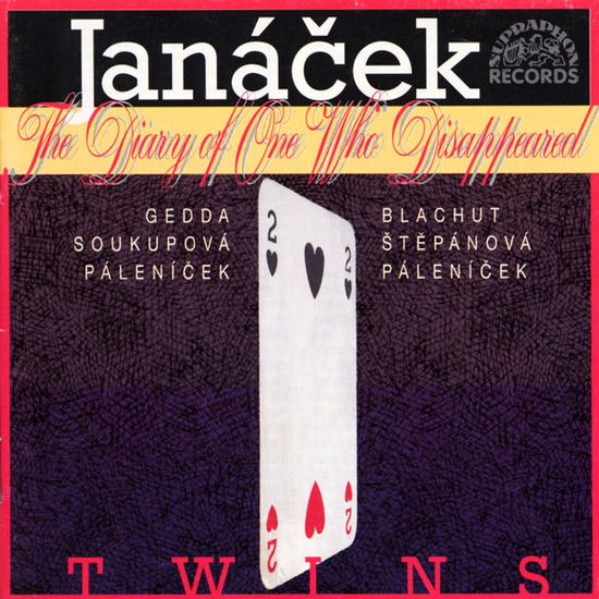 Diary of One Who Disappered - Janacek / Gedda / Palenicek / Prfc - Musikk - SUPRAPHON - 0099925002220 - 22. august 1995