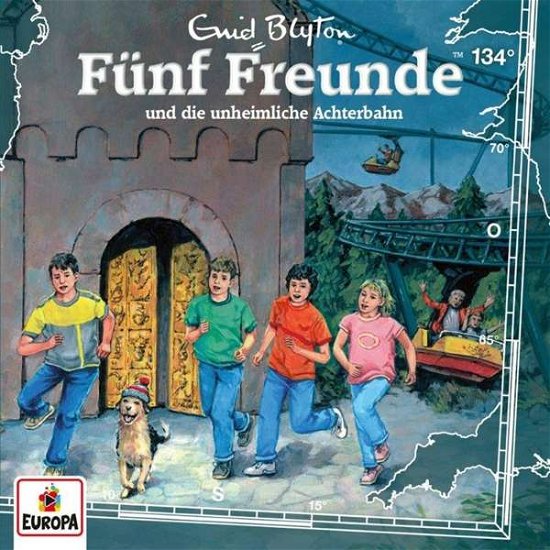 Cover for Fünf Freunde · 134/und Die Unheimliche Achterbahn (CD) (2019)