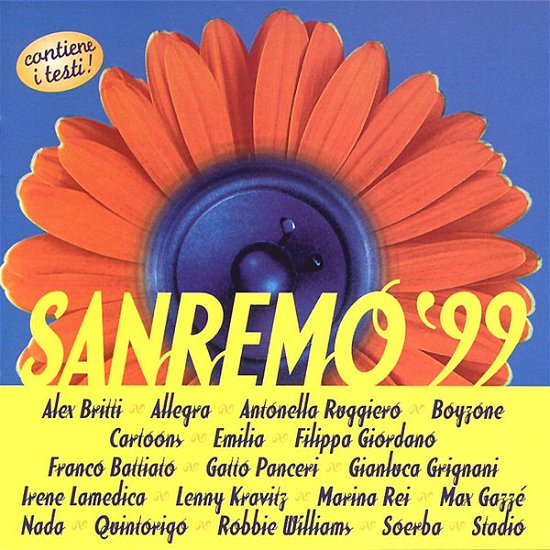 Cover for Aa. Vv. · Sanremo '99 (CD) (1999)