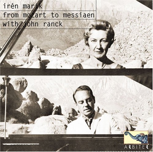 Cover for Marik, Iren / John Ranck · From Mozart to Messiaen (CD) (2010)