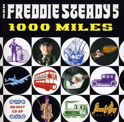 Cover for Freddie Steady 5 · 1000 Miles EP (CD) [EP edition] (2024)