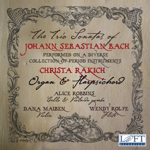 Cover for Bach,j.s. / Rakich / Robbins / Maiben / Rolfe · Six Trio Sonatas (CD) (2008)