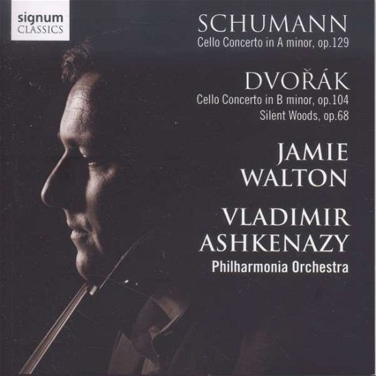 Schumann / Dvorak: Cello Concerto In A Minor Op.129 & 104 - Walton, Jamie / Vladimir Ashkenazy - Musikk - SIGNUM CLASSICS - 0635212032220 - 1. mars 2013