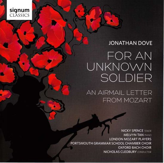 Cover for J. Dove · For an Unknown Soldier (CD) (2016)