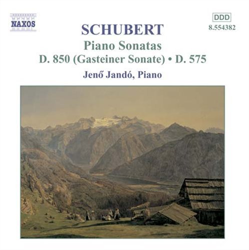 Piano Sonatas D 850 & 575 - Schubert / Jando - Muziek - NAXOS - 0636943438220 - 20 augustus 2002