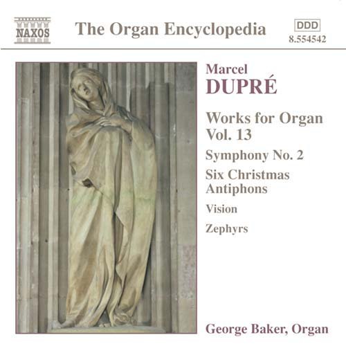 Works for Organ 13 - Dupre / Baker / Aeolian-skinner / Schudi - Musik - NAXOS - 0636943454220 - 21. oktober 2003