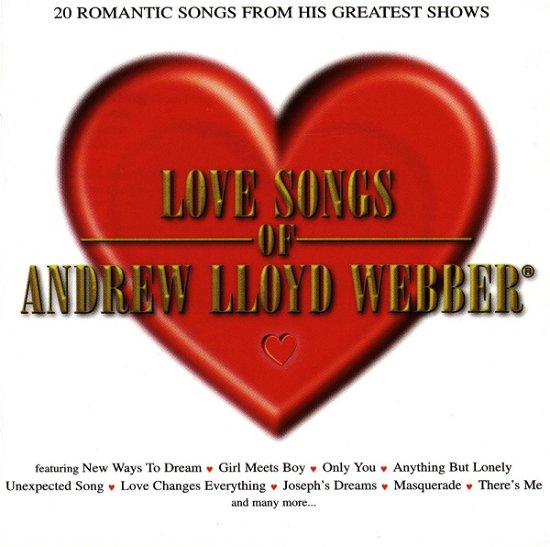 Love Songs of Andrew ...-v/a - Love Songs of Andrew ... - Musikk - CRIMSON - 0654378018220 - 10. oktober 1998