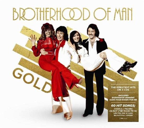 Cover for Brotherhood of Man · Gold (CD) [Digipak] (2019)