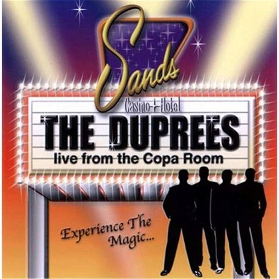 Cover for Duprees · Live from the Copa Room (CD) (2003)