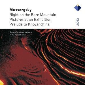 Cover for Mussorgsky / Tso / Saraste · Night on Bare Mountain / Pictures at an Exhibition (CD) (2002)