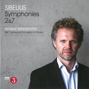 Cover for Sibelius / Sondergard / Bbc National Orch of Wales · Symphonies Nos. 2 &amp; 7 (CD) (2015)