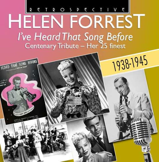Cover for Helen Forrest · Ive Heard That Song (CD) (2018)