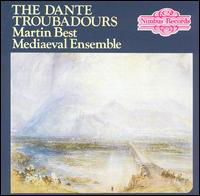 Cover for Martin Best Medieval Ensemble · Dante Troubadours Medieval Music (CD) (1997)