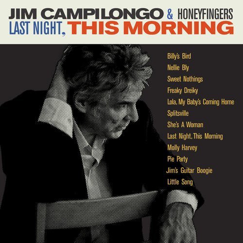 Cover for Campilongo,jim / Honeyfingers · Last Night This Morning (CD) (2015)