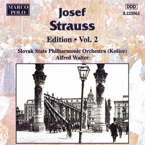 Edition Vol. 2 - Josef Strauss - Music - MARCO POLO - 0730099356220 - August 28, 1995