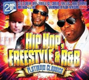 Cover for Various Artists · Hip Hop, Freestyle &amp; R&amp;B Platinum Classics (CD) (2016)
