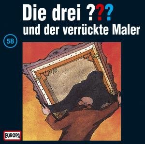 Cover for Die Drei ???  58 · 058/und Der Verrückte Maler (CD) (1994)