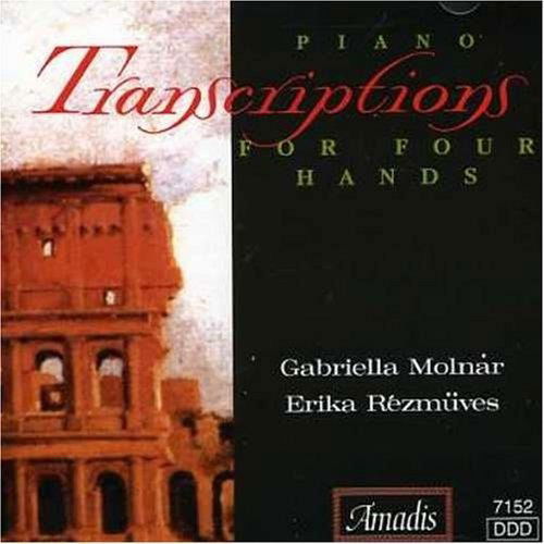 Cover for Piano Transcriptions for 4 Hands / Various (CD) (2000)