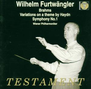 Symfonie No. 1 Testament Klassisk - Furtwängler Wilhelm - Music - DAN - 0749677114220 - 2000