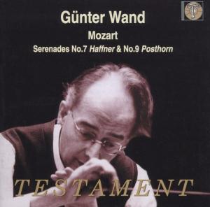 Serenade No.  7 & No.  9 Testament Klassisk - Wand Günter - Music - DAN - 0749677130220 - 2000