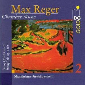 Cover for Reger,max / Mannheim String Quartet · Chamber Music 2 (CD) (1998)