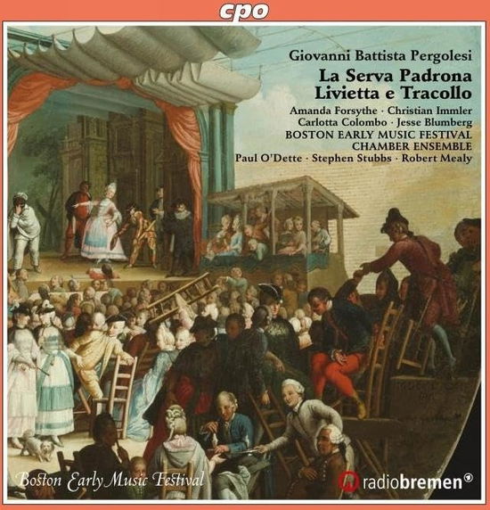 Cover for Amanda Forsythe · Pergolesi: La Serva Padrona &amp; Livietta E Tracollo (CD) (2023)