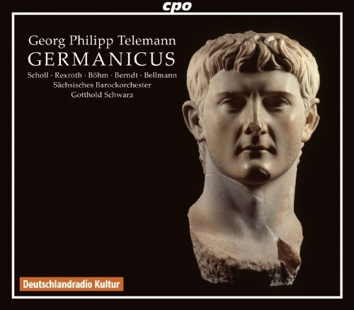 Cover for Telemann / Stahn / Scholl / Rexroth / Sack · Germanicus (CD) (2012)