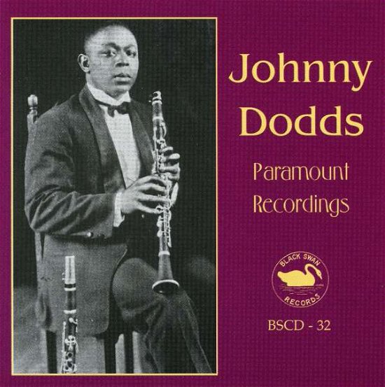 Cover for Johnny Dodds · Paramount Recordings V.1 (CD) (2014)