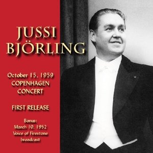 October 15, 1959 - Copenhagen Concert - Jussi Bjorling - Muziek - JSP - 0788065680220 - 6 april 2016