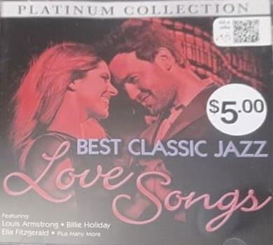 Cover for Various Artists · Best Classic Jazz Love Songs-louis Armstrong, Billie Holiday, Ella Fit (CD)