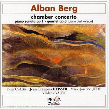 Cover for A. Berg · Chamber Concerto / Piano So (CD) (2000)