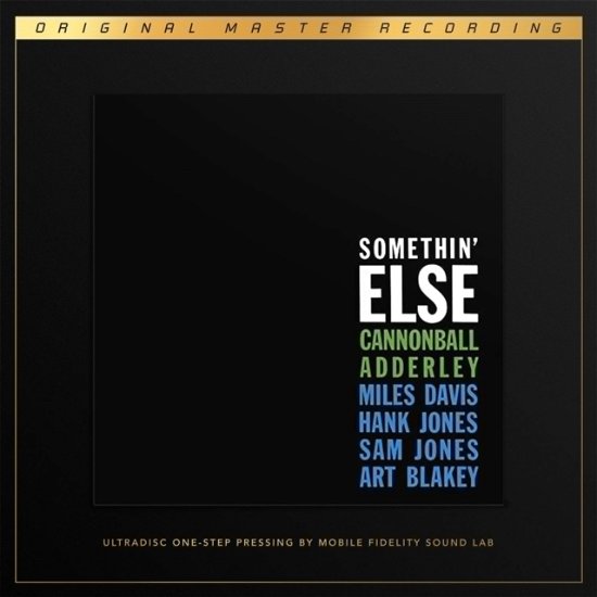 Cover for Cannonball Adderley · Somethin Else (LP) [Limited Numbered edition] (2022)