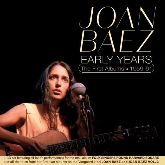 Cover for Joan Baez · Early Years - The First Albums 1959-61 (CD) (2022)