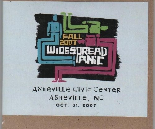 Cover for Widespread Panic · Asheville Civic Center Asheville, Nc 10/31/07 (CD) (2017)
