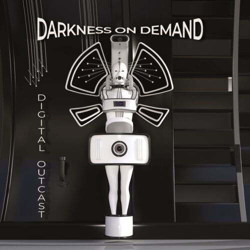 Cover for Darkness On Demand · Digital Outcast (CD) (2023)
