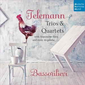 Cover for Bassorilievi · Telemann: Trios &amp; Quartets (CD) (2015)