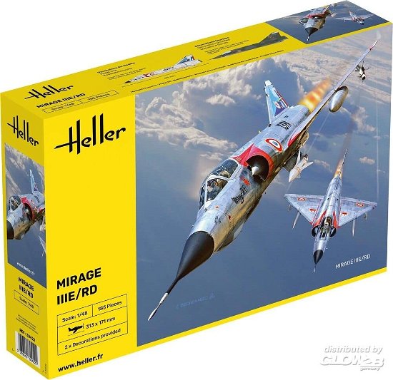 Cover for Heller · 1/48 Mirage Iiie-o-r-rd-ee-ea (Leksaker)