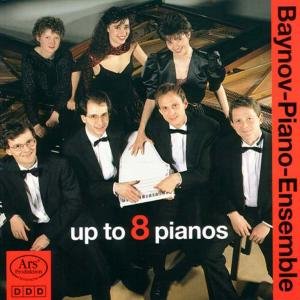 Cover for Baynov-Piano-Ensemble · Up To 8 Pianos ARS Production Klassisk (CD) (2008)