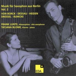 Cover for Von Borck / Lunte / Blome · Music for Saxophone 2 (CD) (2008)