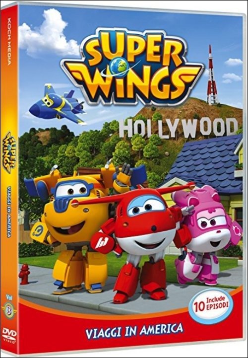 Cover for Super Wings · Koch Media Super Wings - Viaggi In America DVD 2D (DVD) (2023)