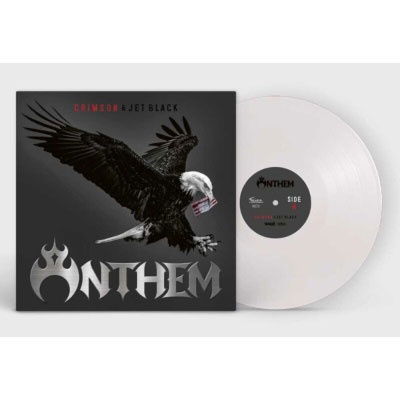 Cover for Anthem · Crimson &amp; Jet Black (White LP) (LP) [Limited edition] (2023)